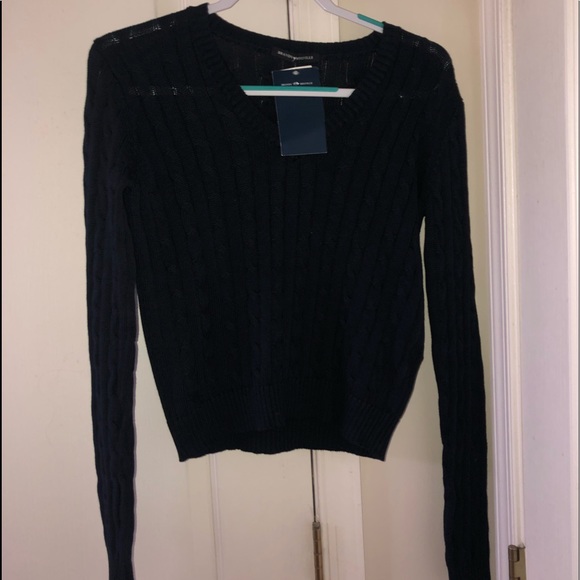 BRANDY MELVILLE navy sweater - Picture 2 of 8